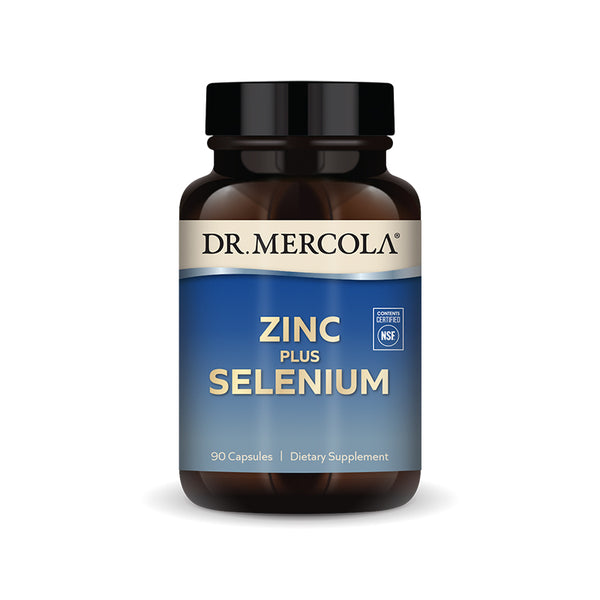 Dr. Mercola Zinc plus Selenium, 90 capsules