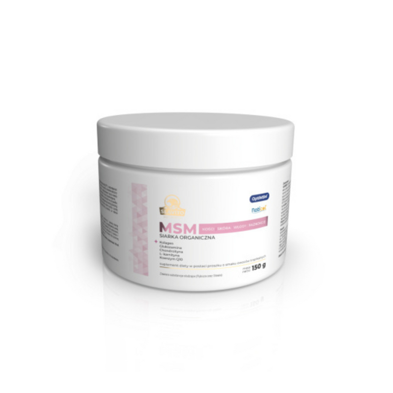 SLAVITO MSM organic sulfur - Bones, skin, hair, nails  powder (150 g) - recommended by Dr H. Czerniak