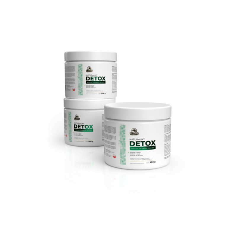 Slavito Natural Detox - Spirulina, Chlorella, Barley - recommended by Dr H. Czerniak