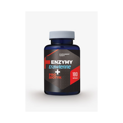 Hepatica Digestive Enzymes + Intestinal Probiotic, 180 capsules