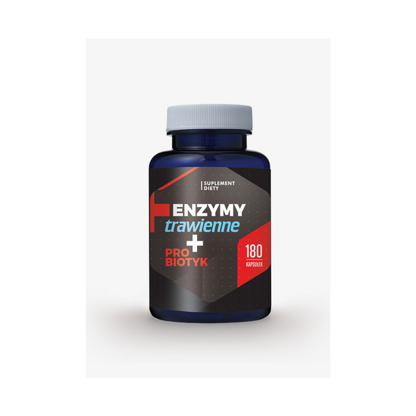 Hepatica Digestive Enzymes + Intestinal Probiotic, 180 capsules