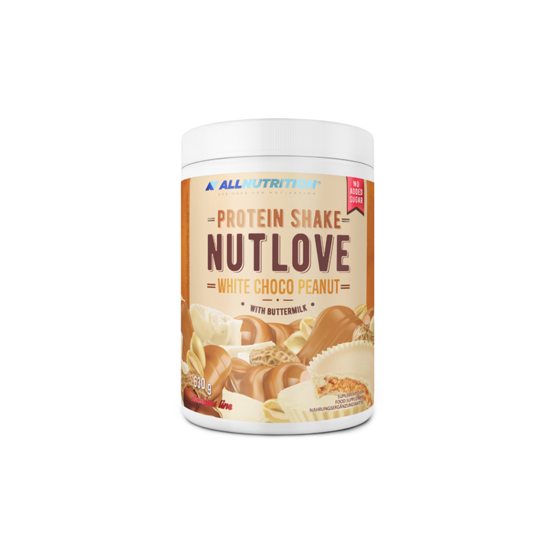 Allnutrition NUTLOVE PROTEIN SHAKE White Choco Peanut, 630 gram