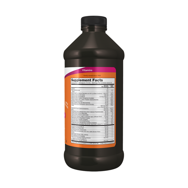 Now Foods Liquid Multivitamin & Mineral Mix 473 ml