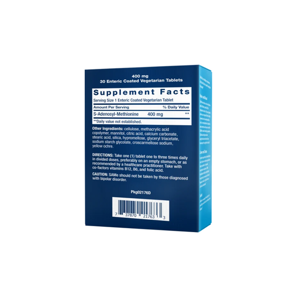 Life Extension SAMe -S-Adenosyl-Methionine 400 mg / 30 capsules