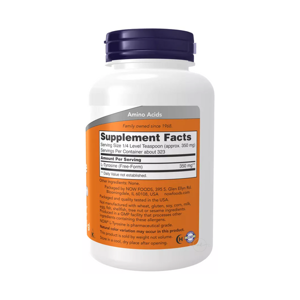 Now Foods L-Tyrosine powder (113 grams)