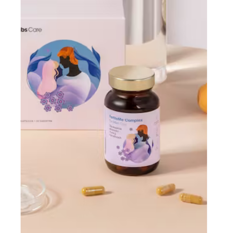 HealthLabs FertileMe Complex for Men To support fertility and reproductive health in men.