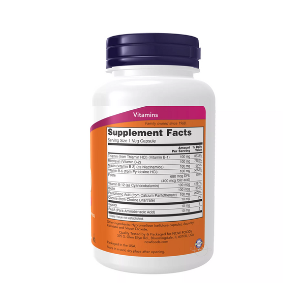 Now Foods Vitamin B-100, 100 capsules