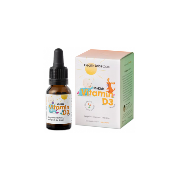 HealthLabs MyKids Vitamin D3 Vegan vitamin D drops for children