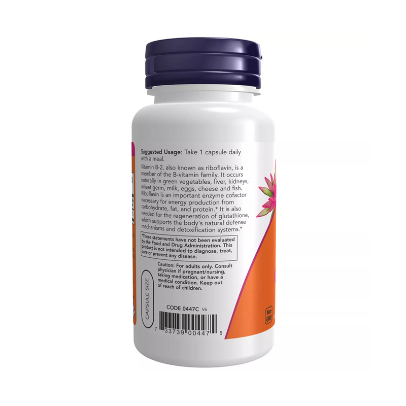 Now Foods Vitamin B-2 - Riboflavin 100 mg / 100 capsules