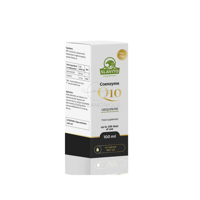 SLAVITO Coenzyme Q10 Ubiquinone - recommended by Dr H. Czerniak