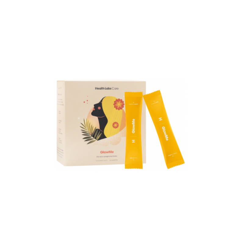 HealthLabs Collagen GlowMe (pineapple and mango flavour), 30 sachets