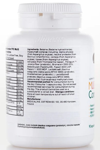 Aliness Digestive Enzymes MULTI Complex PRO 90k