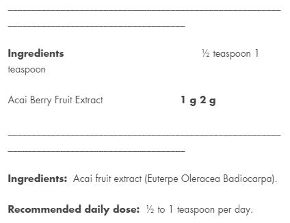 Aliness Acai Berry Powder 250 g