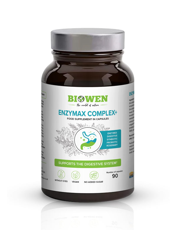 Biowen EnzyMax Complex+ Biowen – digestive enzymes – 90 capsules