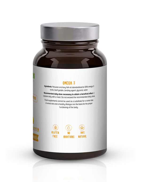 Biowen Omega 3 660 mg EPA, 440 DHA - 90 capsules