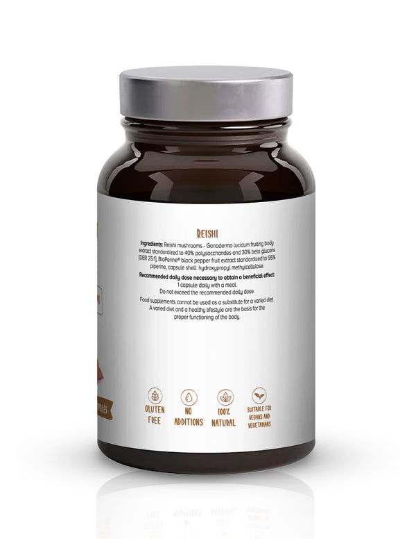 Biowen Reishi 400 mg – 40% polysaccharides, 30% beta-glucans – capsules