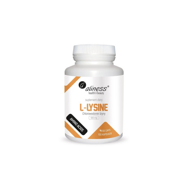 Aliness L-Lysine (hydrochloride) 500 mg 100 capsules