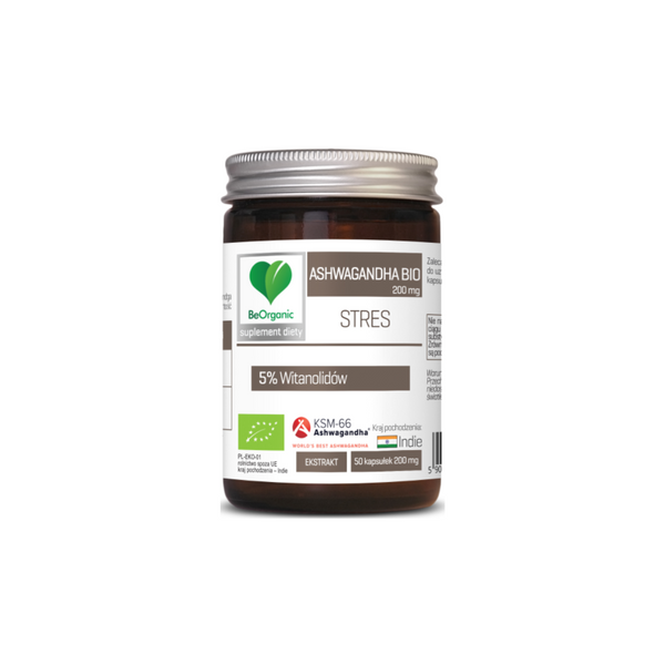 Aliness Ashwagandha KSM-66® 5% BIO, 200mg 50 capsules