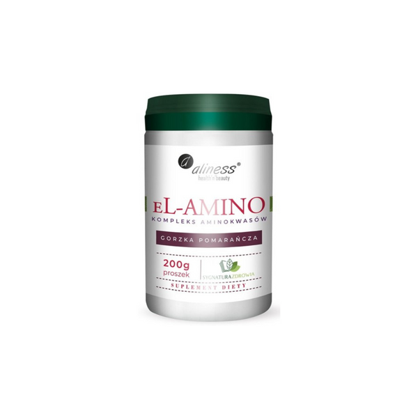 Aliness eL-AMINO Amino acid complex, orange, powder 200 g