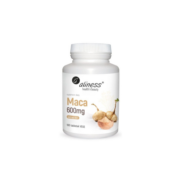 Aliness MACA EXTRACT 600mg FERTILITY, 100 capsules