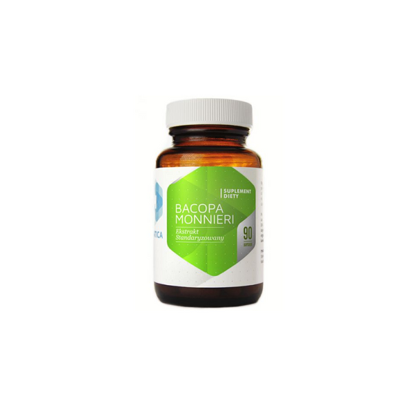Hepatica Bacopa Monnieri standardized extract, 90 capsules