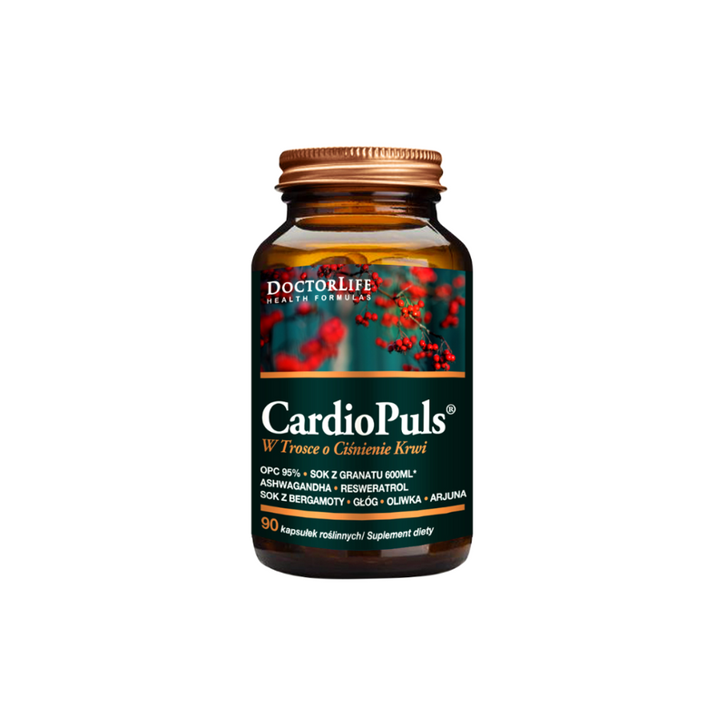 Doctor Life CardioPuls - Taking care of your blood pressure, 90 capsules