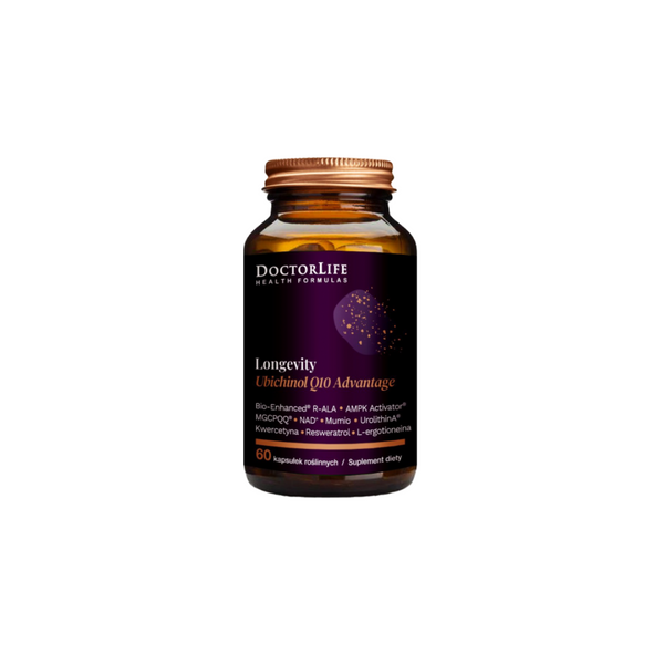 Doctor Life Longevity Ubichinol Q10 Advantage, 60 capsules