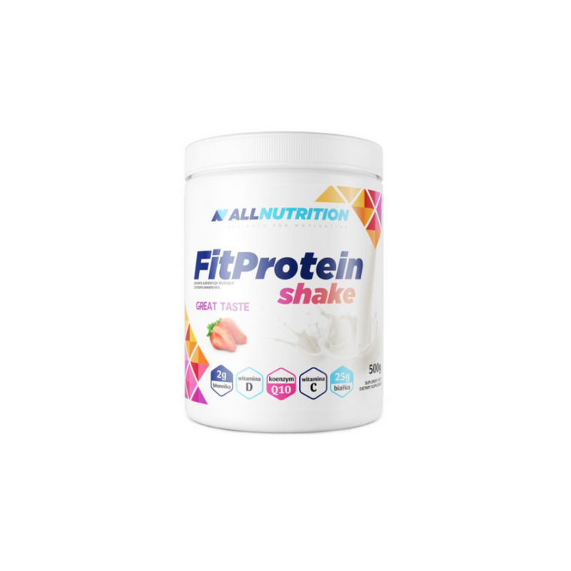 Allnutrition FIT PROTEIN SHAKE Strawberry, 500 g