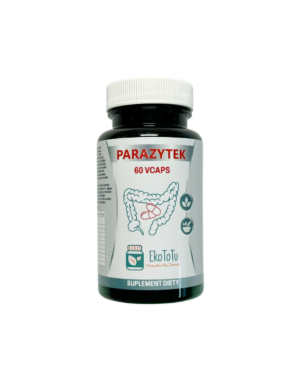 EkoToTu PARAZYTEK WORMWOOD FENNEL Pumpkin IMMUNITY CLEANSING,  60 vcapsules
