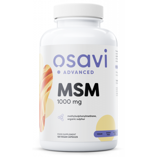 P* Osavi MSM, 1000mg  - 120 vcaps, expiry date 03.2026