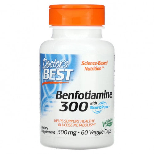 Doctor's Best Benfotiamine with BenfoPure - 150mg  - 120 vcaps