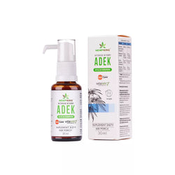 Hemp King ADEK Vitamin Drops in Bio Hemp Oil – 30 ml
